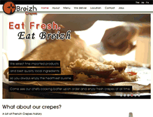 Tablet Screenshot of breizh-crepes.com